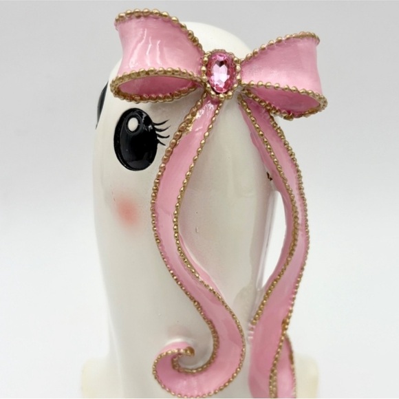 Halloween Coquette Pink Bow Girl Ghost 🎀 - Picture 4 of 4